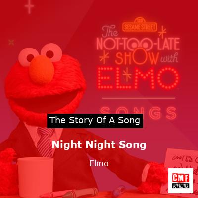 final cover Night Night Song Elmo