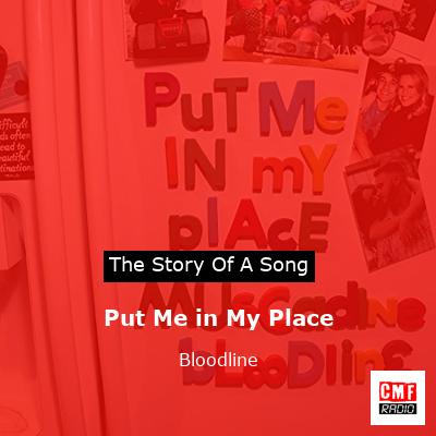 final cover Put Me in My Place Bloodline