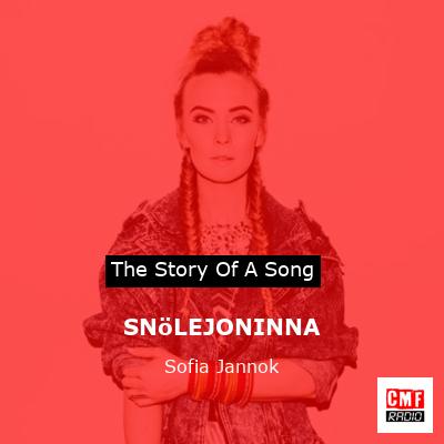 final cover SNoLEJONINNA Sofia Jannok