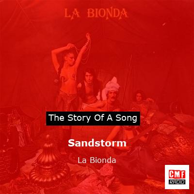final cover Sandstorm La Bionda