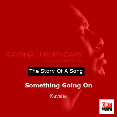 final cover Something Going On Kaysha