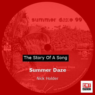 final cover Summer Daze Nick Holder