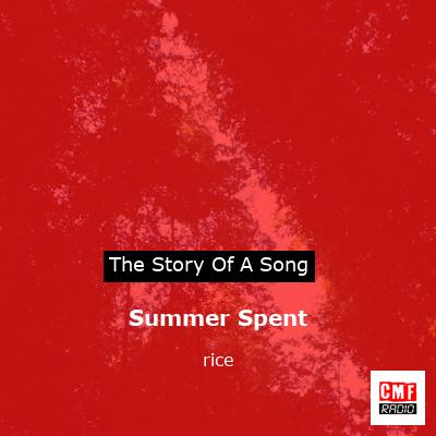 Summer Spent – rice
