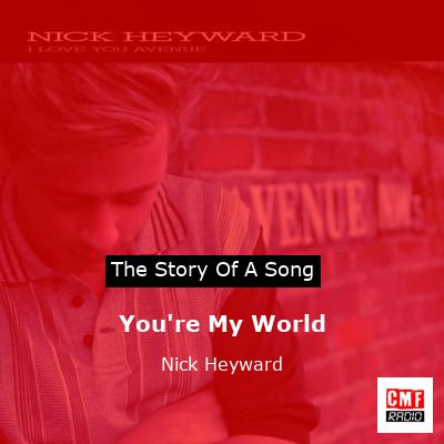 You’re My World – Nick Heyward