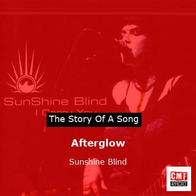 final cover Afterglow Sunshine Blind
