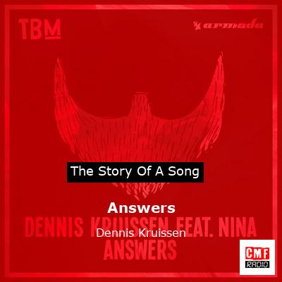 Answers – Dennis Kruissen