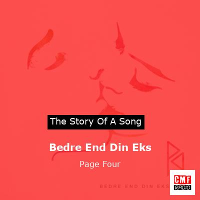 final cover Bedre End Din Eks Page Four