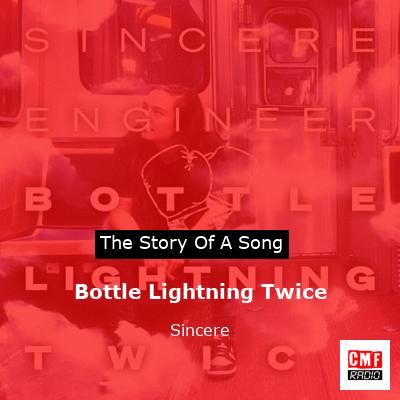 final cover Bottle Lightning Twice Sincere