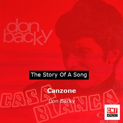 final cover Canzone Don Backy