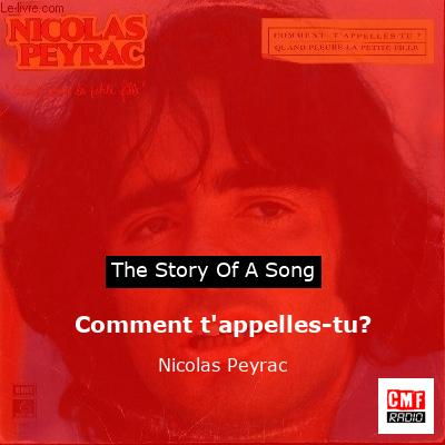 Comment t’appelles-tu? – Nicolas Peyrac