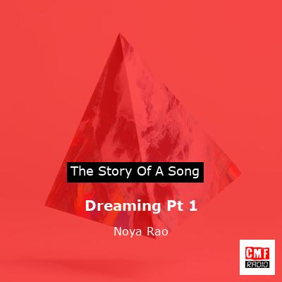 final cover Dreaming Pt 1 Noya Rao