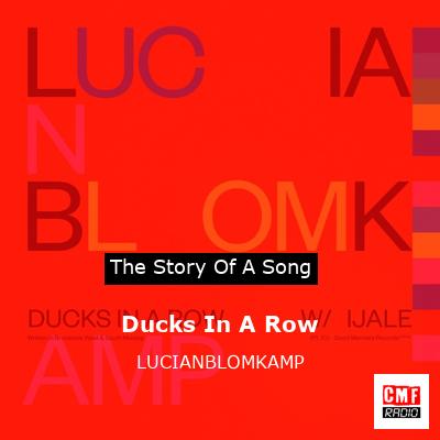 final cover Ducks In A Row LUCIANBLOMKAMP