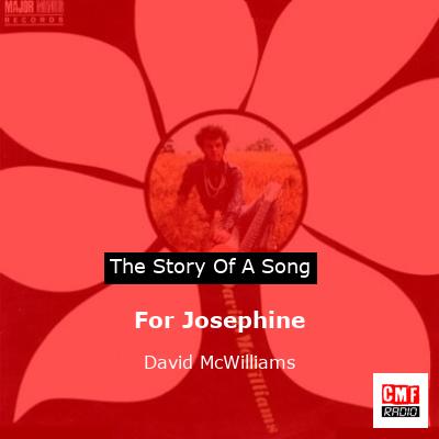 For Josephine – David McWilliams
