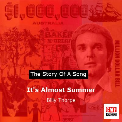 It’s Almost Summer – Billy Thorpe