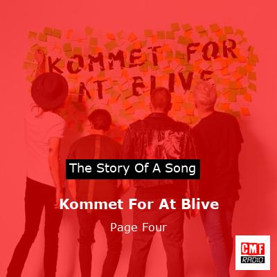 Kommet For At Blive – Page Four