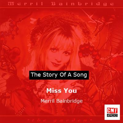 Miss You – Merril Bainbridge