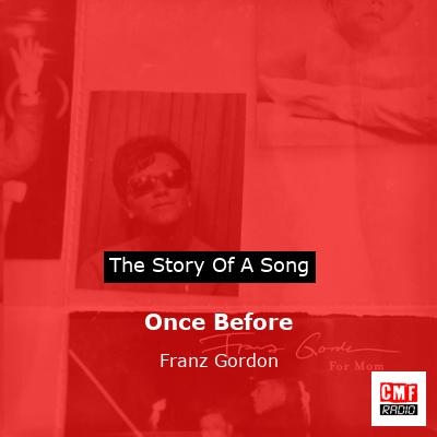 Once Before – Franz Gordon