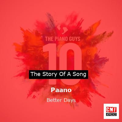Paano – Better Days