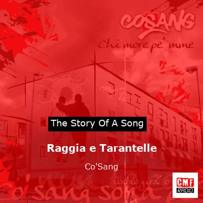 Raggia e Tarantelle – Co’Sang