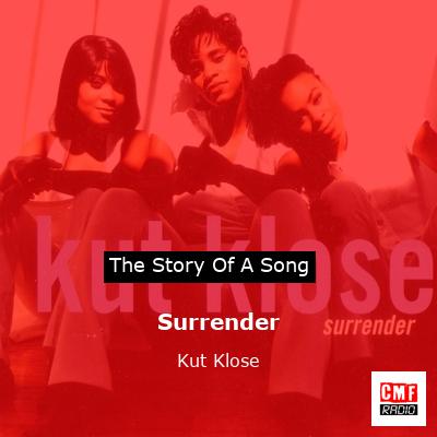 final cover Surrender Kut Klose