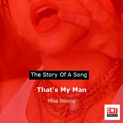 final cover Thats My Man Miss Benny