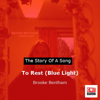 final cover To Rest Blue Light Brooke Bentham