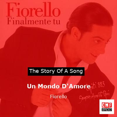 Un Mondo D’Amore – Fiorello