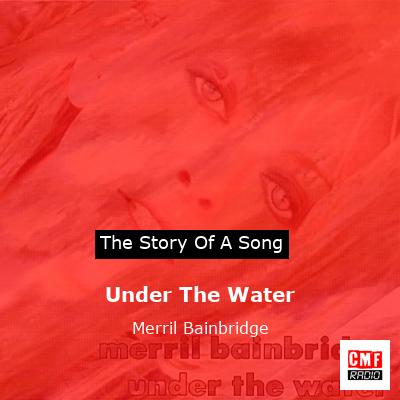 final cover Under The Water Merril Bainbridge