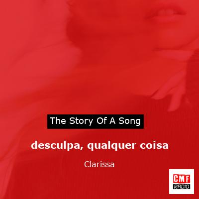 final cover desculpa qualquer coisa Clarissa