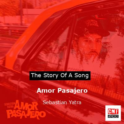 final cover Amor Pasajero Sebastian Yatra