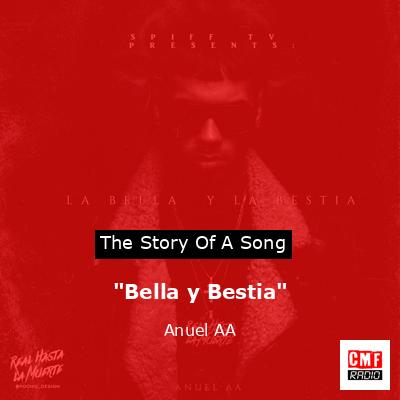 final cover Bella y Bestia Anuel AA