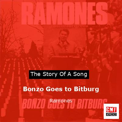 final cover Bonzo Goes to Bitburg Ramones