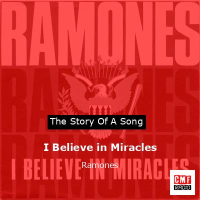 final cover I Believe in Miracles Ramones
