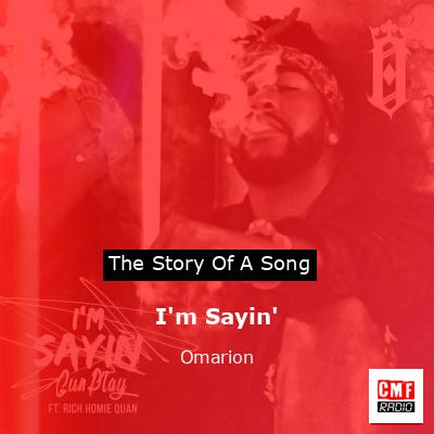 I’m Sayin’ – Omarion