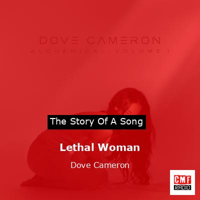 final cover Lethal Woman Dove Cameron