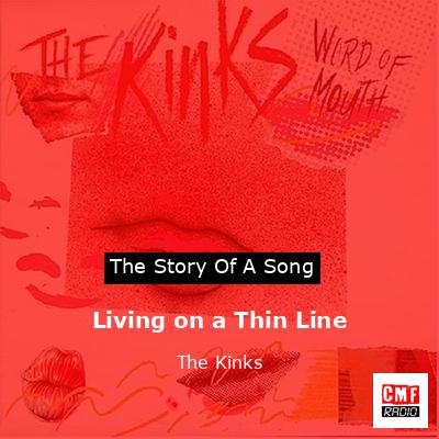 final cover Living on a Thin Line The Kinks