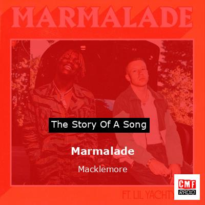 final cover Marmalade Macklemore
