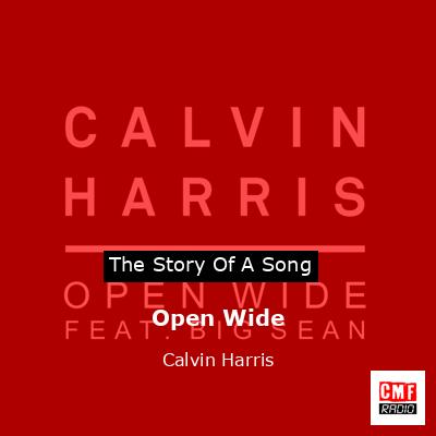 Open Wide – Calvin Harris