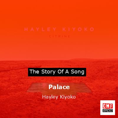 final cover Palace Hayley Kiyoko