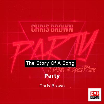 final cover Party Chris Brown
