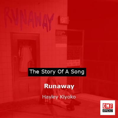 final cover Runaway Hayley Kiyoko