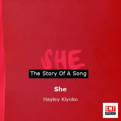 final cover She Hayley Kiyoko