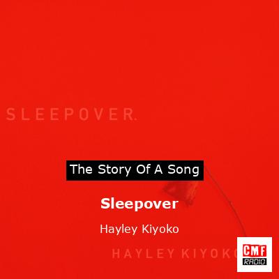 final cover Sleepover Hayley Kiyoko