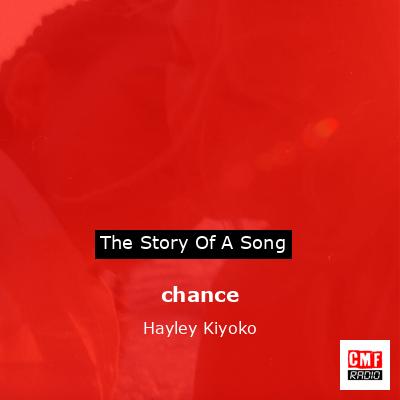 chance – Hayley Kiyoko