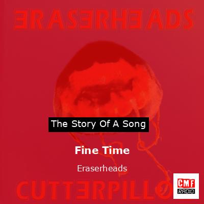 final cover Fine Time Eraserheads