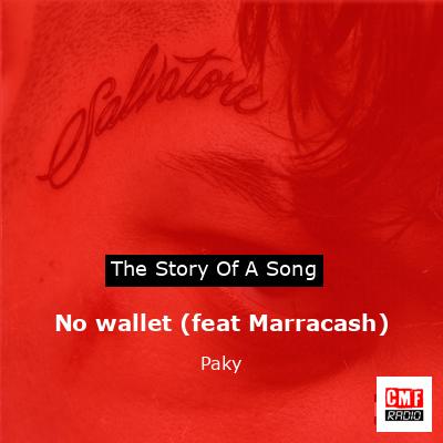 final cover No wallet feat Marracash Paky