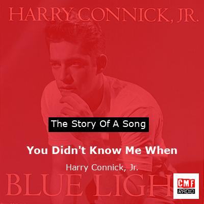 You Didn’t Know Me When – Harry Connick, Jr.
