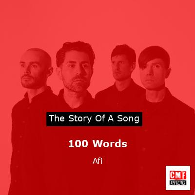 100 Words – Afi