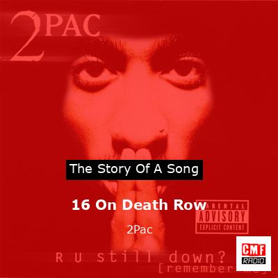 final cover 16 On Death Row 2Pac