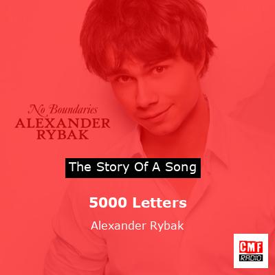 5000 Letters – Alexander Rybak